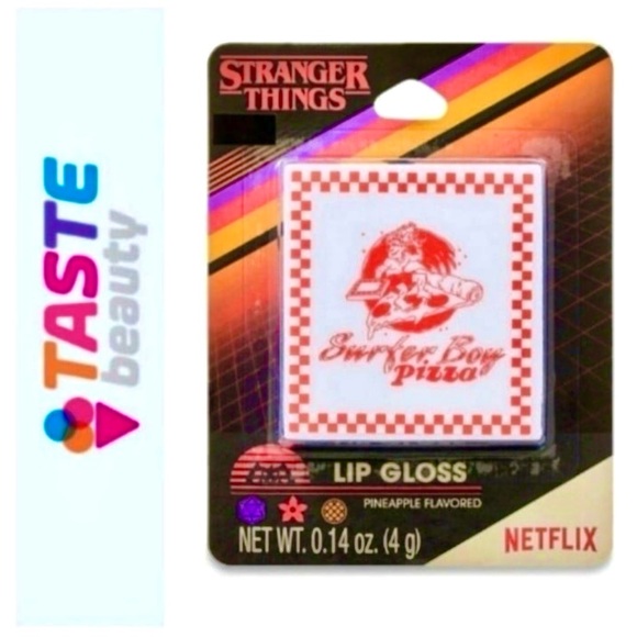 ♥️ STRANGER THINGS PIZZA LIP GLOSS ♥️ - Picture 1 of 3